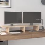 vidaXL Monitorstandaard 100x27x15 cm massief grenenhout, Computers en Software, Verzenden, Nieuw