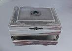Enrico Goretta - Jewelry casket - Doos - .800 zilver, Antiquités & Art, Antiquités | Argent & Or
