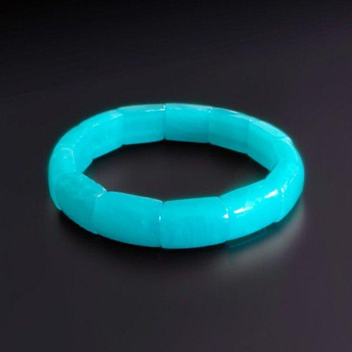 Natuurlijke amazoniet. Onbehandelde steen. Armband van zeer, Verzamelen, Mineralen en Fossielen