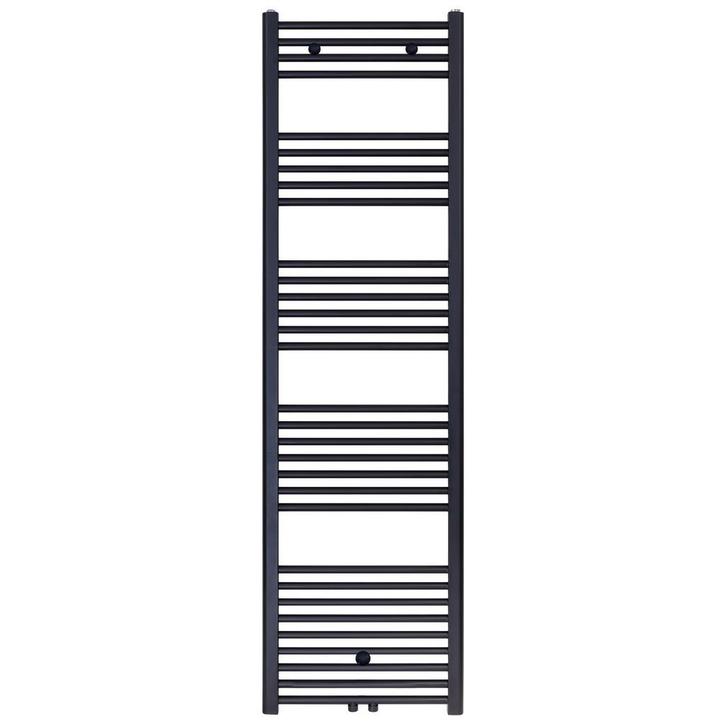 Designradiator BWS Nile Gobi 180x50 cm Geborsteld Mat Zwart, Doe-het-zelf en Bouw, Sanitair, Overige typen, Nieuw, Ophalen of Verzenden