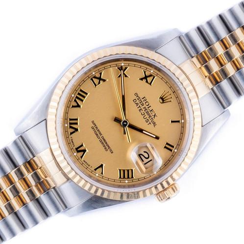 Rolex Datejust 36 16233 uit 1991, Handtassen en Accessoires, Horloges | Heren, Verzenden