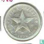 Cuba 20 centavos 1932, Postzegels en Munten, Verzenden, Losse munt, Goud
