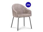 Veiling - Eetkamerstoel Bo (set van 24) Velvet - Velours - L, Huis en Inrichting, Stoelen, Nieuw