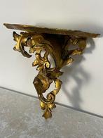 Statue, Wandconsole Rococostijl - 20.5 cm - Bois