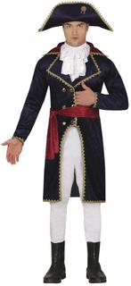 Piraat Kostuum Blauw Rood Heren, Vêtements | Hommes, Costumes de carnaval & Vêtements de fête, Verzenden