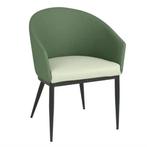 Stoelen | SLOANE | Stof/Staal | Green | Grijze Poten |, Zakelijke goederen, Verzenden, Nieuw in verpakking