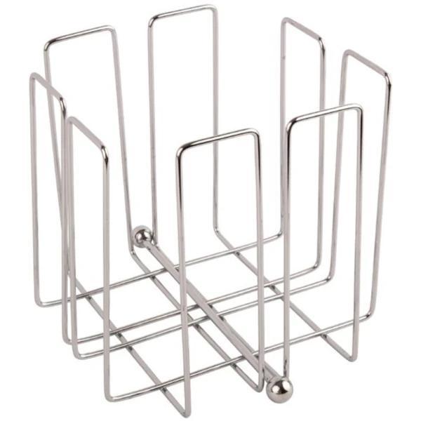 Servettenhouder | RVS | 190x190x190(h)mm Olympia, Zakelijke goederen, Horeca | Keukenapparatuur, Nieuw in verpakking, Verzenden