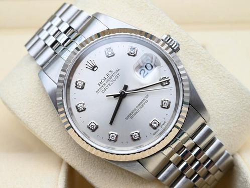 Rolex Datejust Ref. 16234 Year 1995 (Box & Papers), Bijoux, Sacs & Beauté, Montres | Hommes, Enlèvement ou Envoi