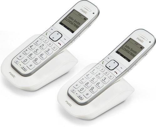 Fysic FX-9000 DUO Senioren DECT telefoon - Extra luid gespre, Computers en Software, Overige Computers en Software, Verzenden