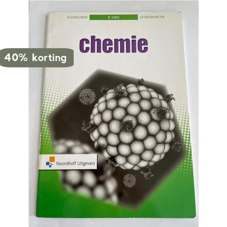 Chemie 5v uitwerkingen 9789001817183 B.van Elk, Boeken, Schoolboeken, Gelezen, Verzenden