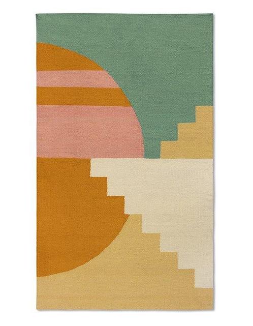 Nilo Kilim - Kelim - 165 cm - 100 cm - Tapis kilim fait main, Antiek en Kunst, Kunst | Designobjecten