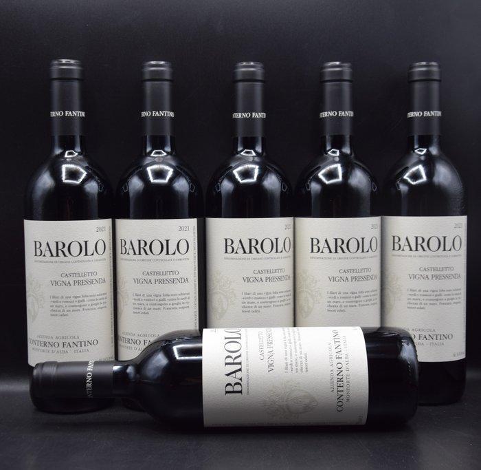 2021 Conterno Fantino, Castelletto - Vigna Pressenda -, Verzamelen, Wijnen