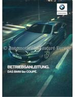 2019 BMW 8 SERIE COUPE INSTRUCTIEBOEKJE DUITS, Ophalen of Verzenden