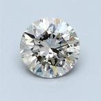 1 pcs Diamant  (Natuurlijk)  - 1.00 ct - Rond - J - P1 -, Nieuw
