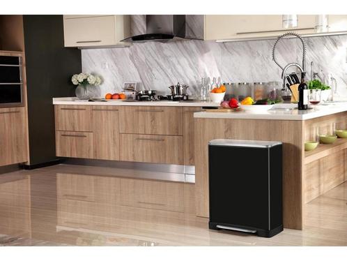 EKO E-Cube - Pedaalemmer 28+18 liter - 2 kunststof, Huis en Inrichting, Woonaccessoires | Overige, Zo goed als nieuw, Verzenden