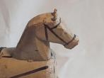 sculptuur, Holzpferd auf Rollen um 1920 - 30 cm - Beuken -