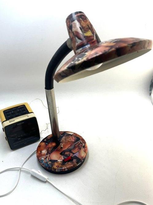 Philips rádio e outro candeeiro - Tafellamp (2) - D3 1 10 /, Antiek en Kunst, Curiosa en Brocante