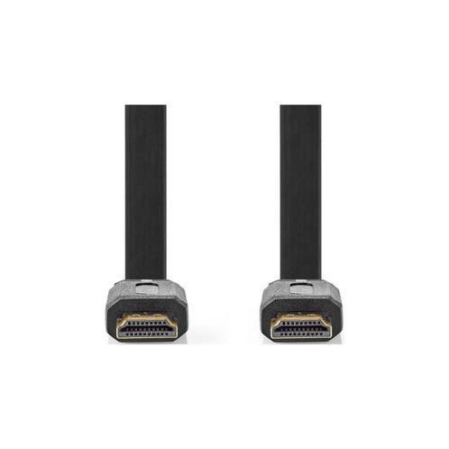 HDMI kabel plat 2.0 4K @ 60Hz gold-plated high speed 3 meter, TV, Hi-fi & Vidéo, Câbles audio & Câbles de télévision, Enlèvement ou Envoi