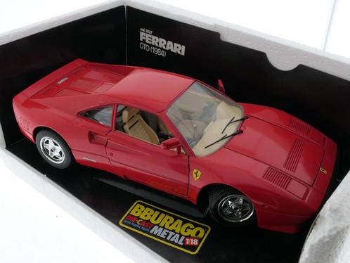 Schaal 1:18 Bburago 3027 Ferrari GTO #5235 (Automodellen), Hobby & Loisirs créatifs, Voitures miniatures | 1:18, Enlèvement ou Envoi