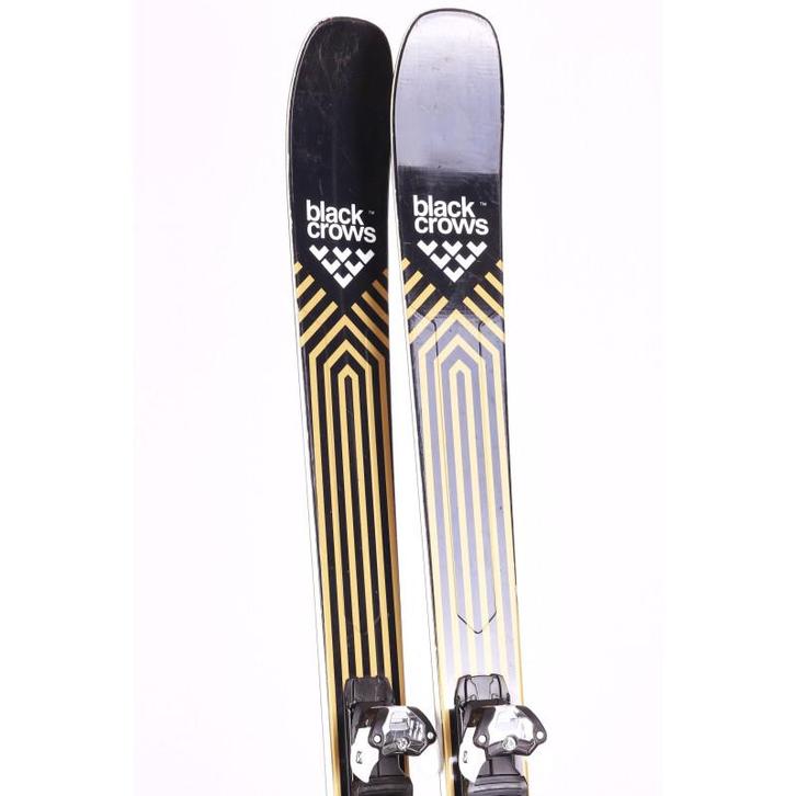 183,1 freeride skis BLACK CROWS JUSTIS 2022, black/gold, gr, Sport en Fitness, Skiën en Langlaufen, Verzenden