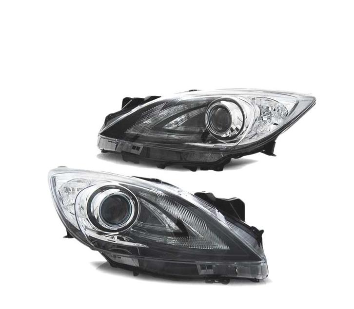 Phares Mps Look Pour Mazda 3 09-13 Noir, Auto-onderdelen, Verlichting, Verzenden