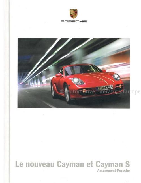 2007 PORSCHE CAYMAN HARDCOVER BROCHURE FRANS, Livres, Autos | Brochures & Magazines