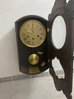 Horloge murale - Bois, Laiton - 1960-1970