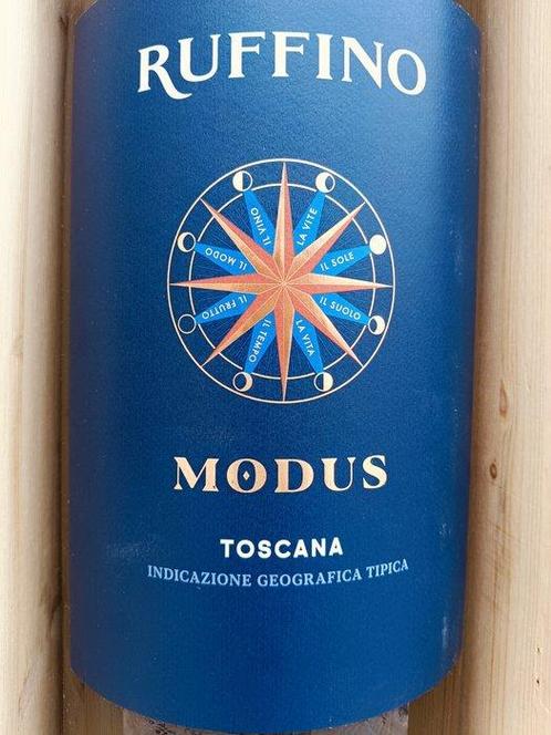 2021 Ruffino Modus - Super Tuscans - 1 Salmanazar (9,0 L), Verzamelen, Wijnen