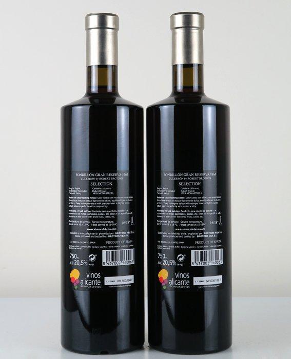 1964 Brotons Fondillón Gran Reserva (Bottled in 2024) -, Collections, Vins