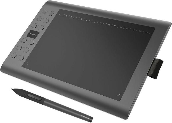 GAOMON M106K-10 x 6 inch professionele grafische tablet met, Computers en Software, Overige Computers en Software, Verzenden
