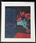 Guillaume Corneille - Litho gesigneerd, Margherita  la rose,, Antiek en Kunst, Kunst | Litho's en Zeefdrukken, Verzenden