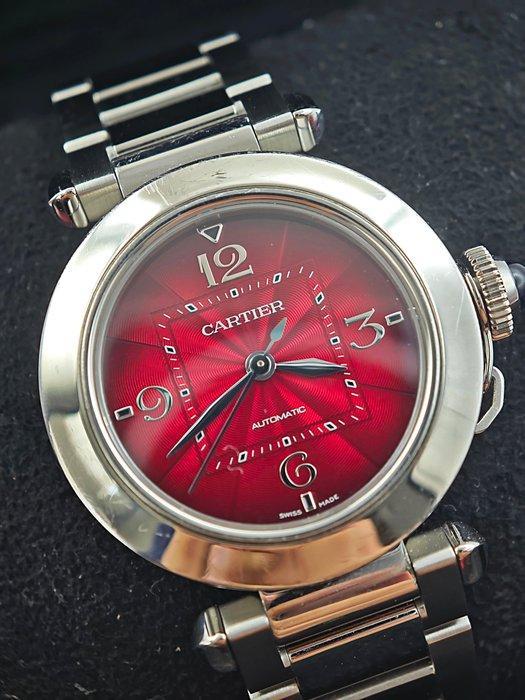 Cartier - Pasha Red Dial Special Edition - WSPA0031 -, Bijoux, Sacs & Beauté, Montres | Hommes