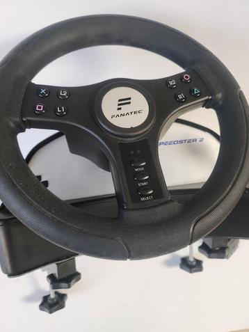 Fanatec Speedster 2 Playstation 2, Games en Spelcomputers, Ophalen of Verzenden, Zo goed als nieuw