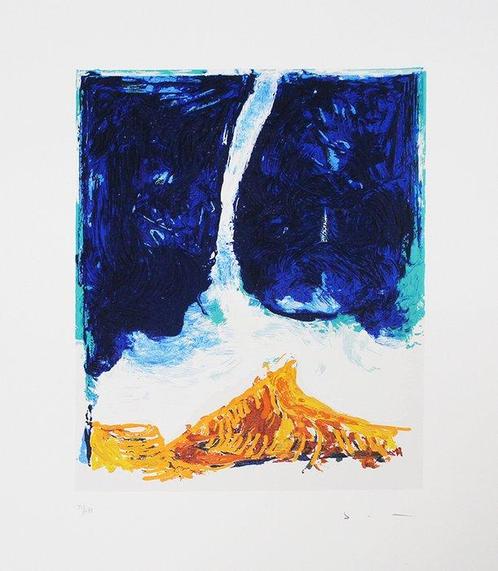 Mario Schifano (1934-1998) - Vulcano, Antiek en Kunst, Antiek | Overige Antiek