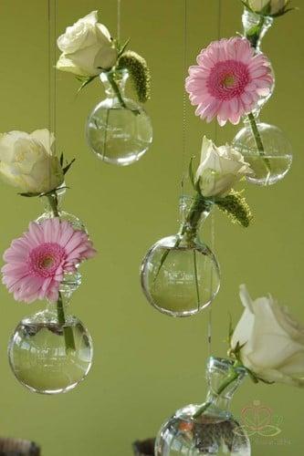 Glas Bolvaasjes Ø4 cm Doos 60+5 stuks, Hobby en Vrije tijd, Knutselen, Nieuw