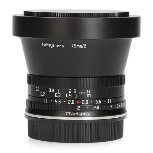 TTArtisan 7.5mm F2 APS-C Pro Fisheye (L-Mount), Audio, Tv en Foto, Foto | Lenzen en Objectieven, Zo goed als nieuw, Ophalen of Verzenden