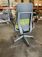 Steelcase Gesture Bureaustoel Full Option - Groen, Ergonomisch, Bureaustoel, Zo goed als nieuw, Zwart