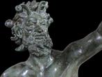 Beeld, Dansende Faun - 79 cm (1) - Brons - Eind 20e eeuw, Antiek en Kunst, Antiek | Keramiek en Aardewerk