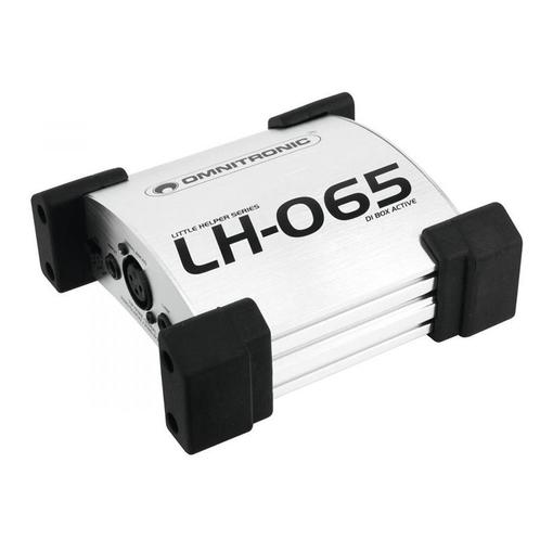 Omnitronic LH-065 - actieve DI-box - 1-kanaals, Musique & Instruments, Musiques & Instruments Autre, Envoi