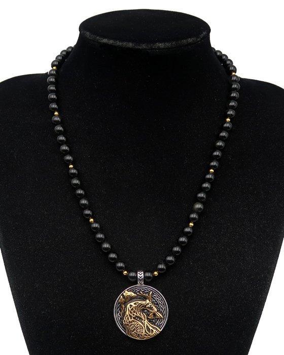 Collier du Loup Viking Fenrir : Force, Courage & Protection, Antiek en Kunst, Antiek | Boeken en Manuscripten
