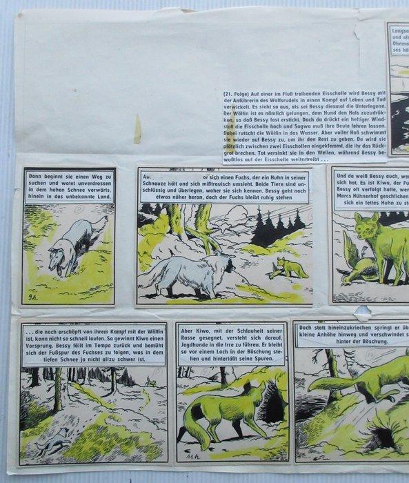 Wirel - 1 Original page - Bessy - De laatste diligence -, Livres, BD
