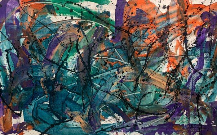 Anastasiya Tumanova - Just the way.-XXL, Antiek en Kunst, Kunst | Schilderijen | Modern