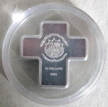 Libéria. 10 Dollars 2005 Tod von Papst Johannes Paul II, beschikbaar voor biedingen
