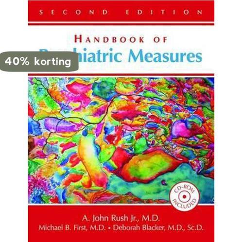Handbook of Psychiatric Measures 9781585622184 Jr., Boeken, Taal | Engels, Gelezen, Verzenden