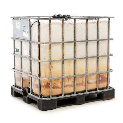 Gebruikte IBC Container vloeistofcontainer 1000 ltr, Tuin en Terras, Regentonnen, Gebruikt, Ophalen of Verzenden