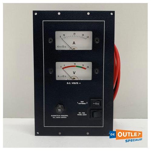 Bieden: Amiot voltage en ampere meter 12V - 7393023, Watersport en Boten, Bootonderdelen, Ophalen of Verzenden