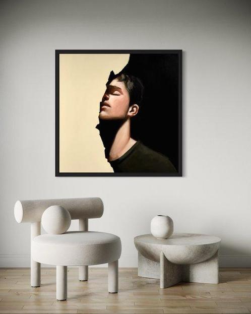 Houessou Koffins Bryan (1999) - Une cachette sans issue, Antiek en Kunst, Kunst | Schilderijen | Modern
