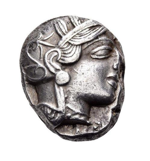 Attique, Athènes Tetradrachm 454-404 BC, Postzegels en Munten, Munten | Europa | Niet-Euromunten
