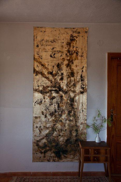 Fran Gonzalez (1959) - Tapiz Mural Oliviers Centenaires, Antiek en Kunst, Curiosa en Brocante
