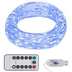 vidaXL Lichtslinger met 300 LEDs 30 m blauw, Diversen, Verzenden, Nieuw